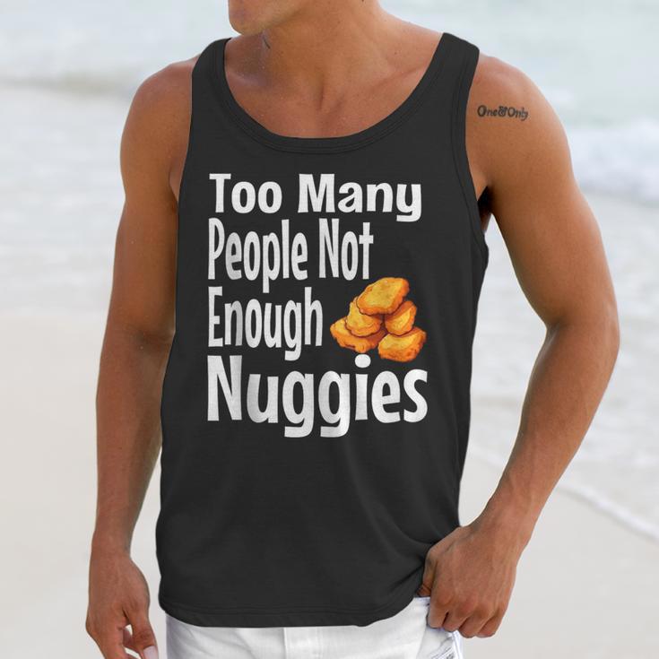 Chicken Nugget Saying Introvert Nuggie Foodie Food Unisex Tank Top Chicken Nugget Saying Introvert Nuggie Foodie Food Unisex Tank Top