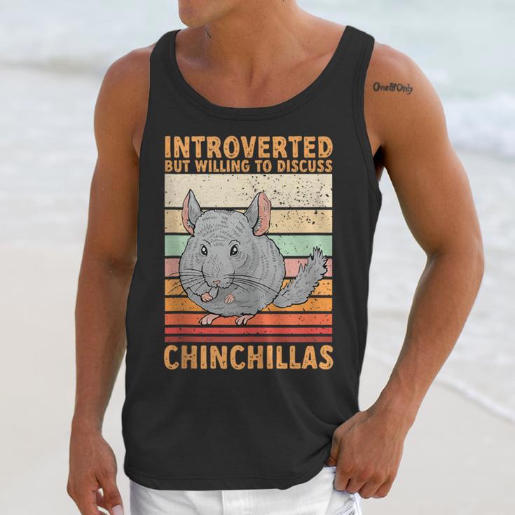 Chinchilla Owner Introvert Chinchilla Unisex Tank Top Chinchilla Owner Introvert Chinchilla Unisex Tank Top
