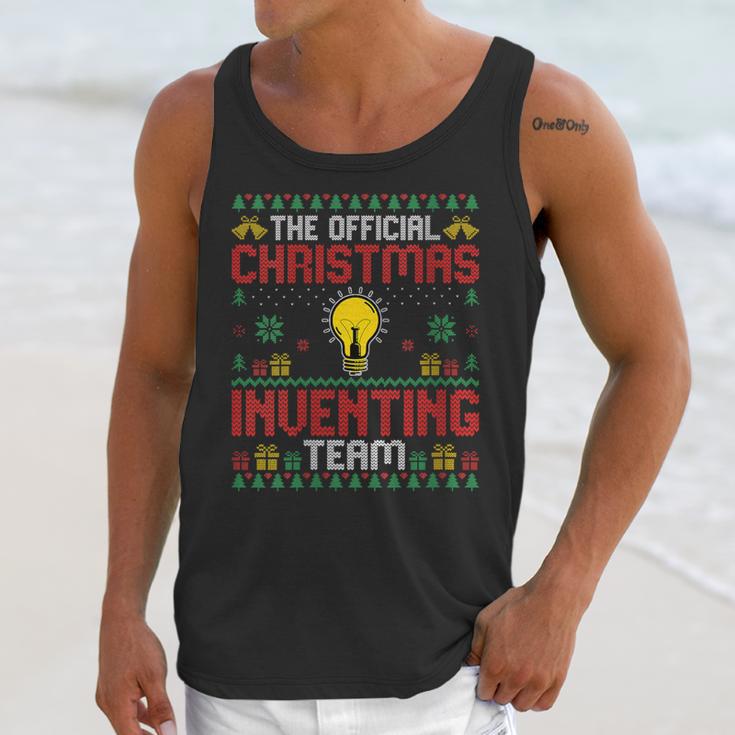 Christmas Inventing Team Inventing Introvert Xmas Unisex Tank Top Christmas Inventing Team Inventing Introvert Xmas Unisex Tank Top