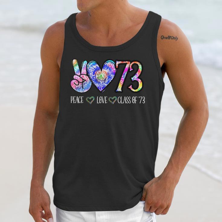 Class Of 1973 Tie Dye 50th Class Reunion Senior Graduation Unisex Tank Top