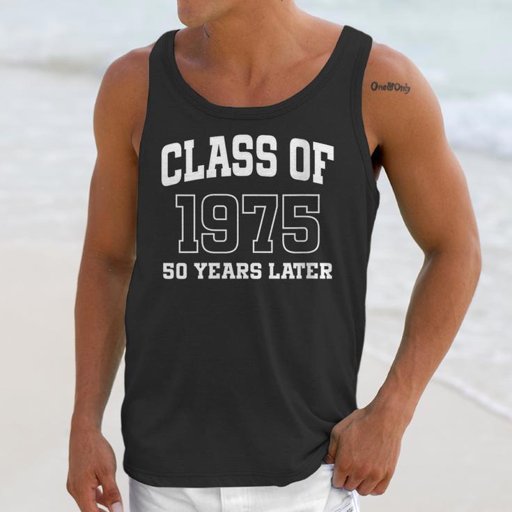 Class Of 1975 Reunion 50 Years Alumni Graduation High School Unisex Tank Top