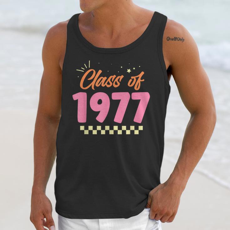 Class Of 1977 School Graduation Meetup Reunion Unisex Tank Top