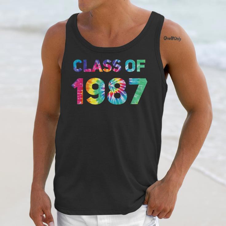 Class Of 1987 School Reunion College Highschool Graduation Unisex Tank Top
