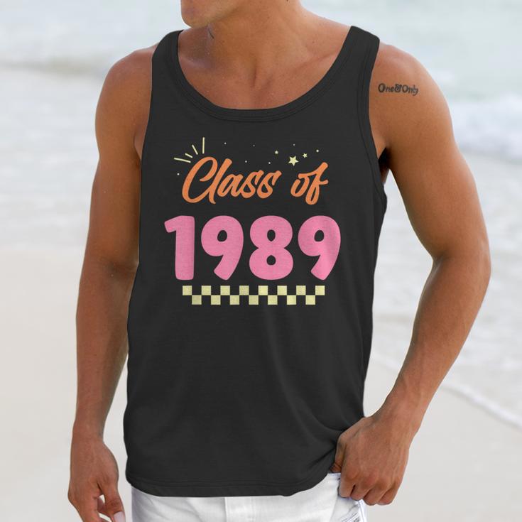 Class Of 1989 School Graduation Meetup Reunion Unisex Tank Top