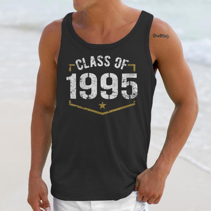 Class Of 1995 School Reunion Graduation Vintage Style Unisex Tank Top