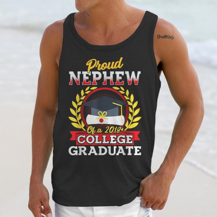Class Of 2018 Graduation Tshirt For Nephew Of Graduate Unisex Tank Top