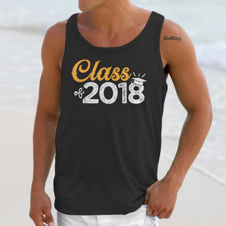 Class Of 2018 GraduationShirt Senior Boys Girls Men Women Unisex Tank Top