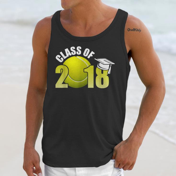 Class Of 2018 Shirts Graduation Senior Tennis Shirt Unisex Tank Top