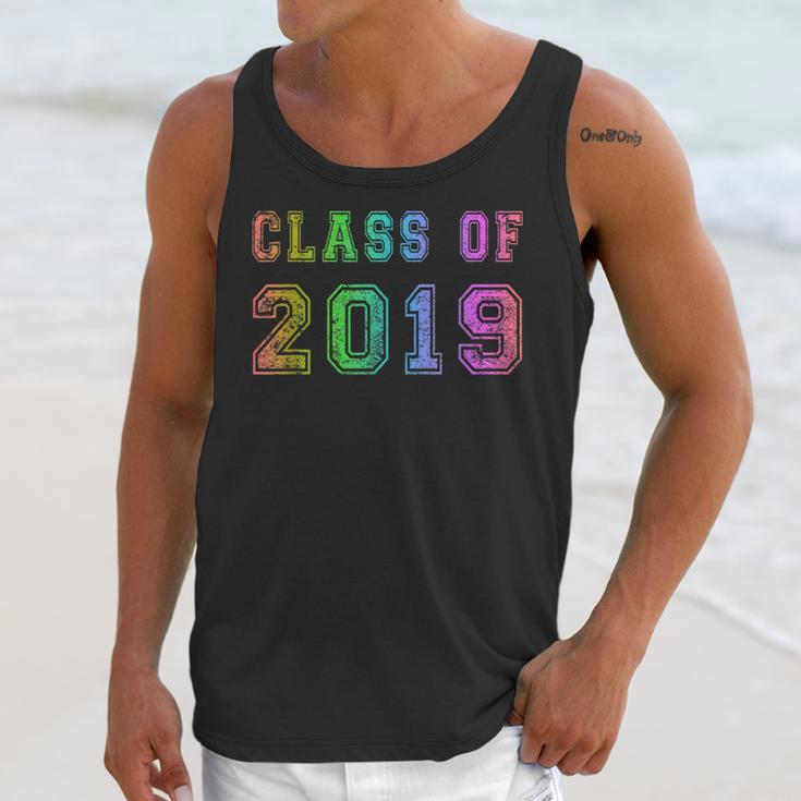 Class Of 2019 High School Graduation Date Graduate Unisex Tank Top