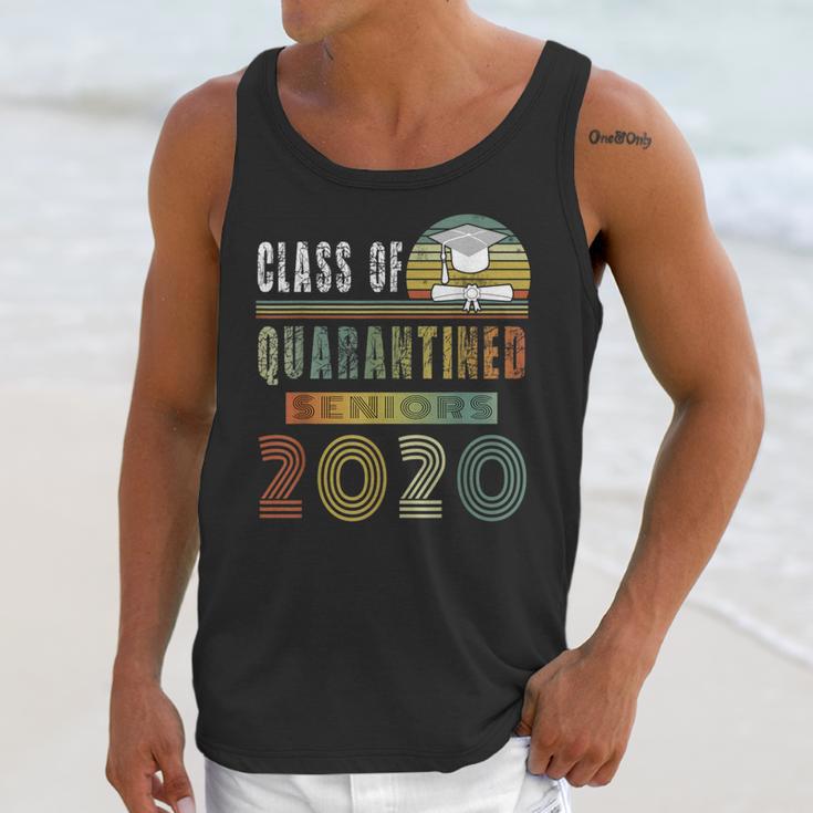 Class Of 2020 Quarantined Seniors Graduation Gift Unisex Tank Top