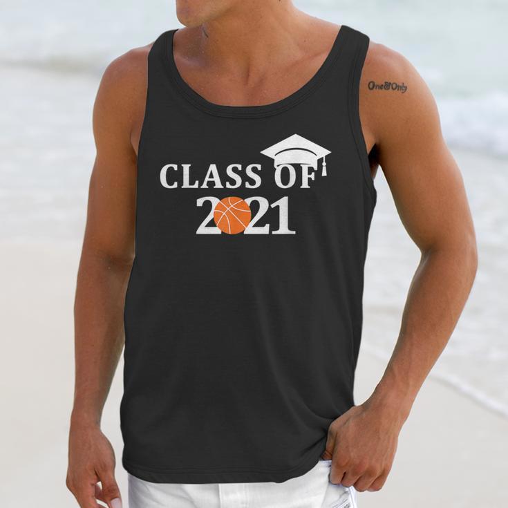 Class Of 2021 Graduation Him Her Basketball Pullover Unisex Tank Top