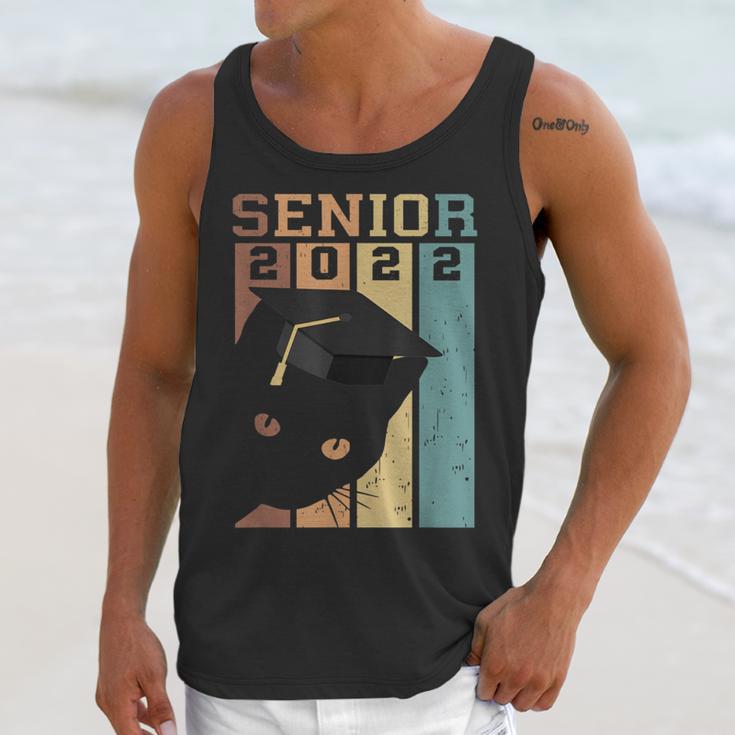 Class Of 2022 Graduation Cat Seniors Grad Unisex Tank Top