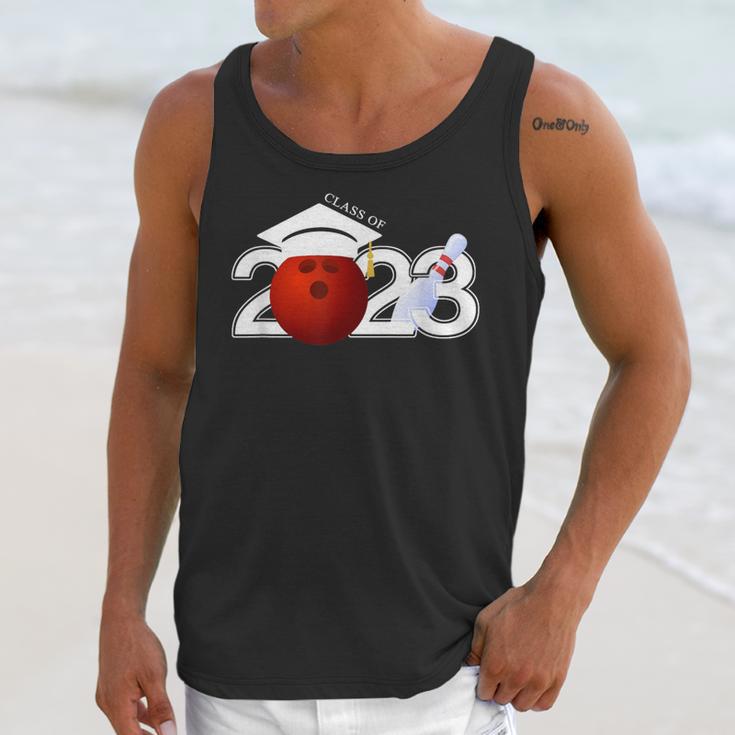 Class Of 2023 Graduation For Him Her Bowling Unisex Tank Top