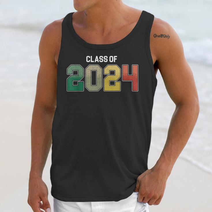 Class Of 2024 College High School Graduation Unisex Tank Top