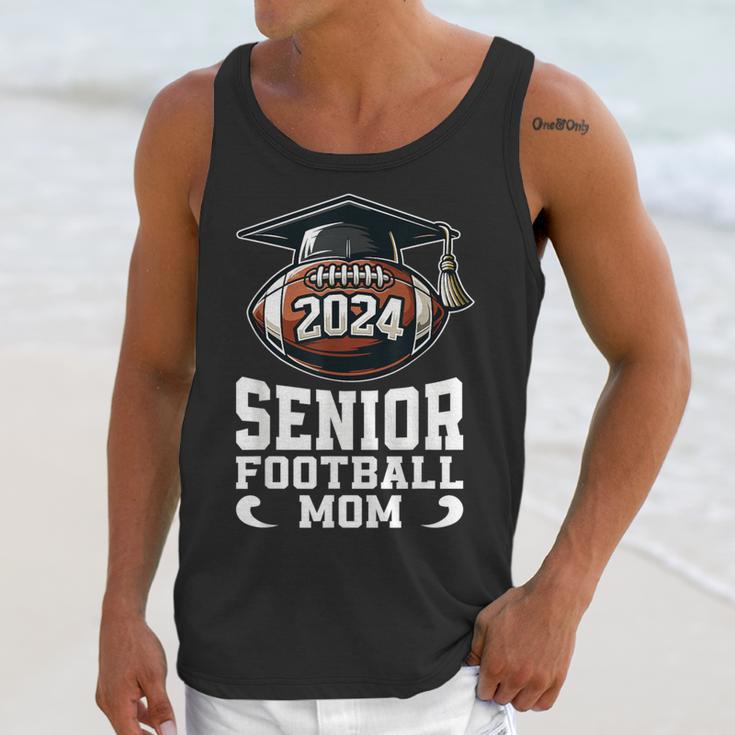 Class Of 2024 Graduation Senior Football Mom 2024 Unisex Tank Top