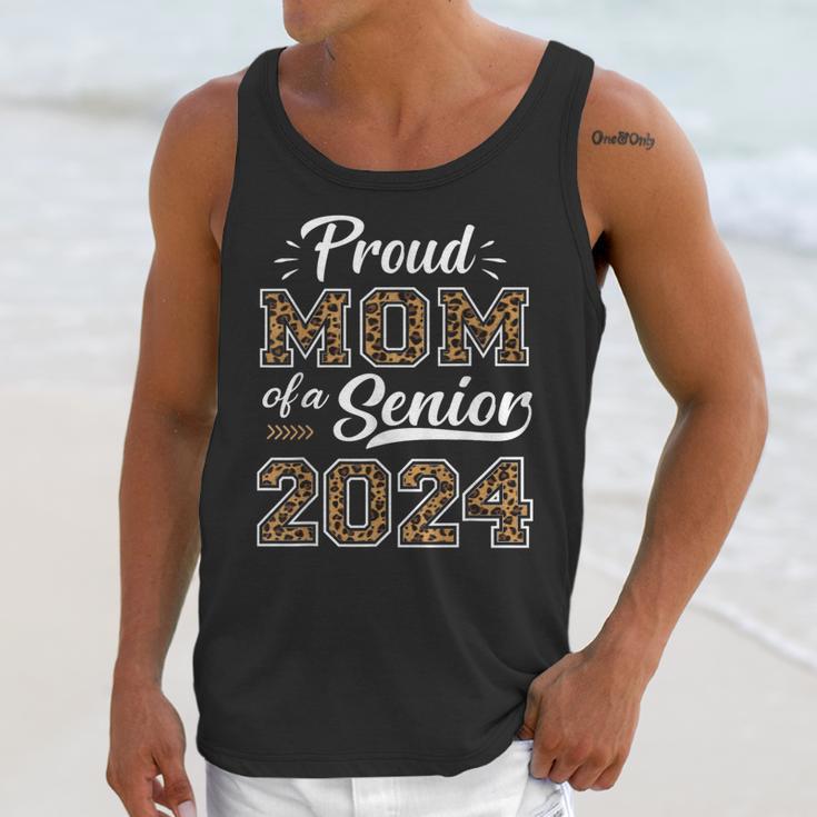Class Of 2024 Proud Mom Of Senior Class 24 Graduation Unisex Tank Top
