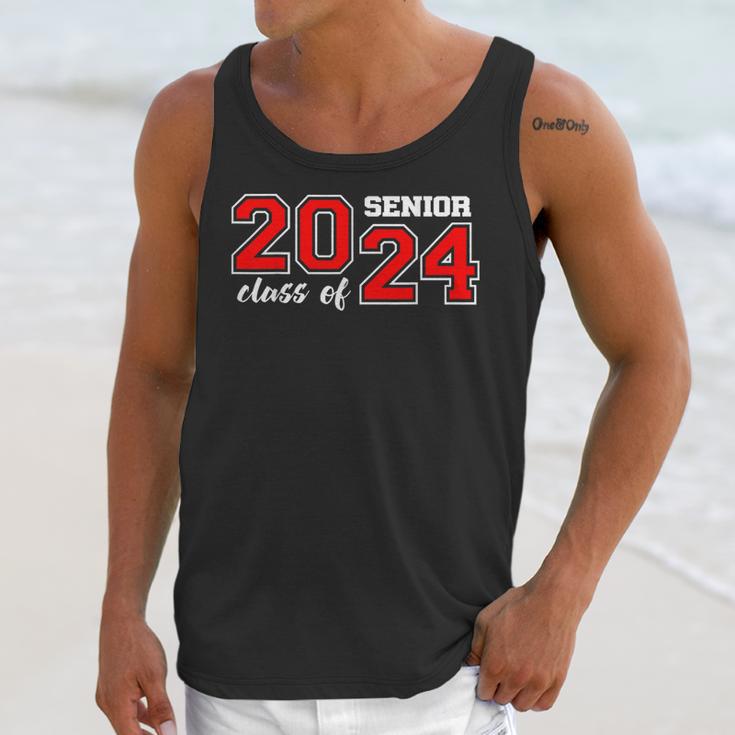 Class Of 2024 Senior Year Boys Girls School Graduation Unisex Tank Top