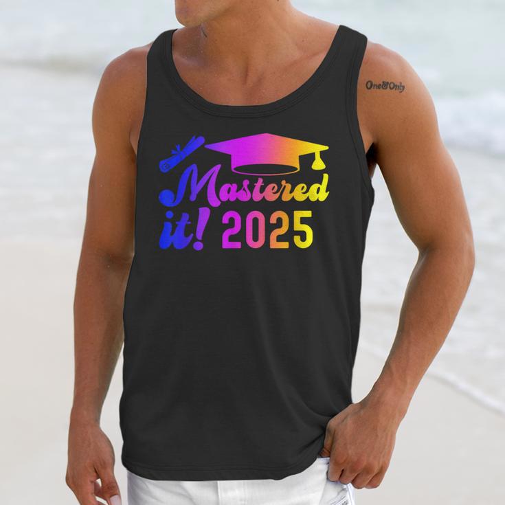 Class Of 2025 Mastered It College Masters Degree Graduation Unisex Tank Top