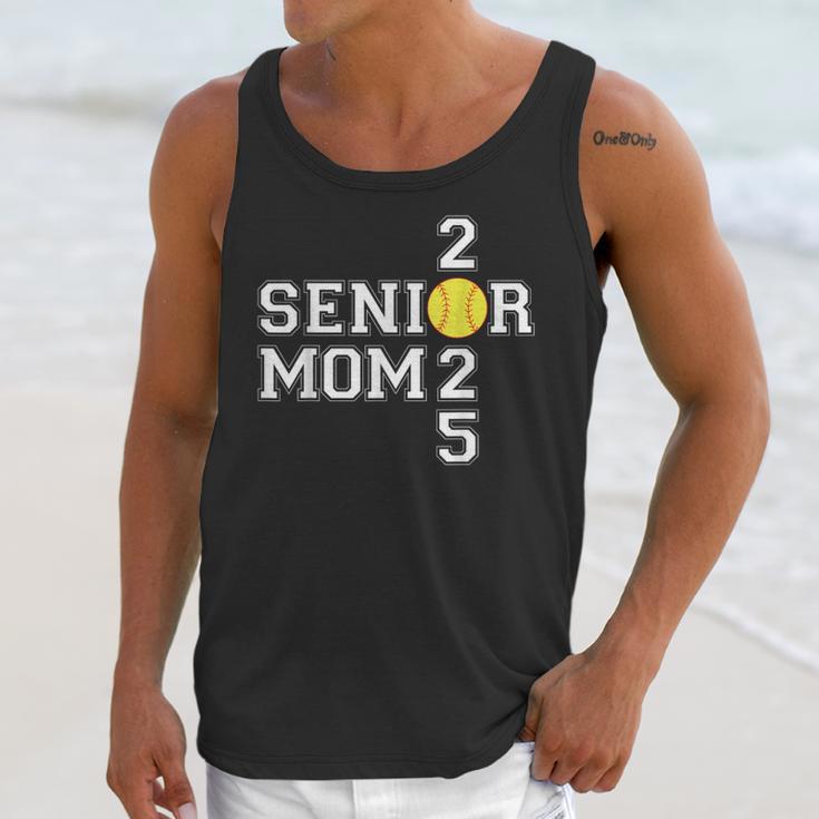 Class Of 2025 Softball Mom Senior Graduation Graduate Women Unisex Tank Top