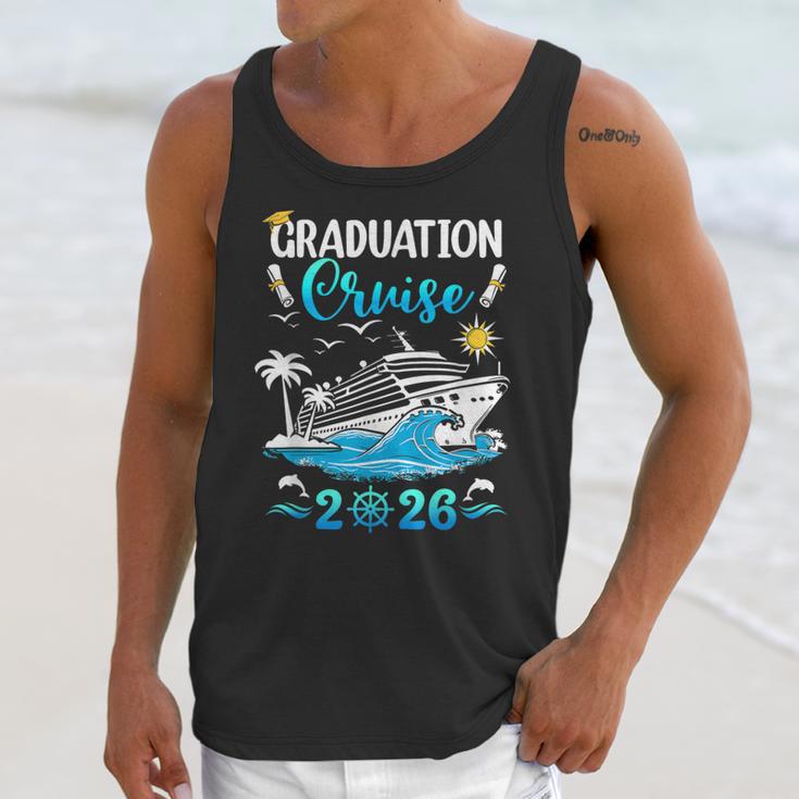 Class Of 2026 Graduation Cruise Senior Graduates Vacation Unisex Tank Top