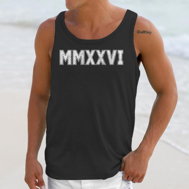 Class Of 2026 MMXXVI Vintage Freshman 2026 Senior Graduation Unisex Tank Top