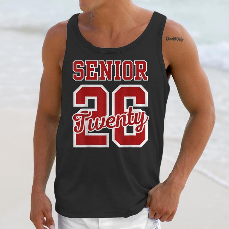 Class Of 2026 Senior 2026 Senior Twenty 26 Graduation Men Unisex Tank Top