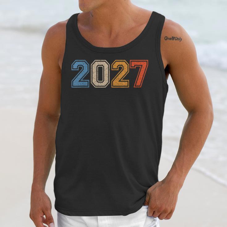 Class Of 2027 Graduate Shirts For Men Women Graduation Retro Unisex Tank Top