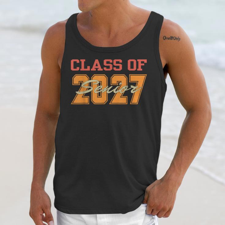 Class Of 2027 Graduation Senior Back To School 2026 Graduat Unisex Tank Top