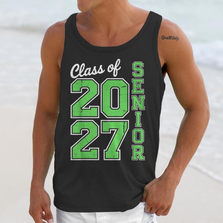 Class Of 2027 Senior 27 High School Graduation Senior 2027 Unisex Tank Top