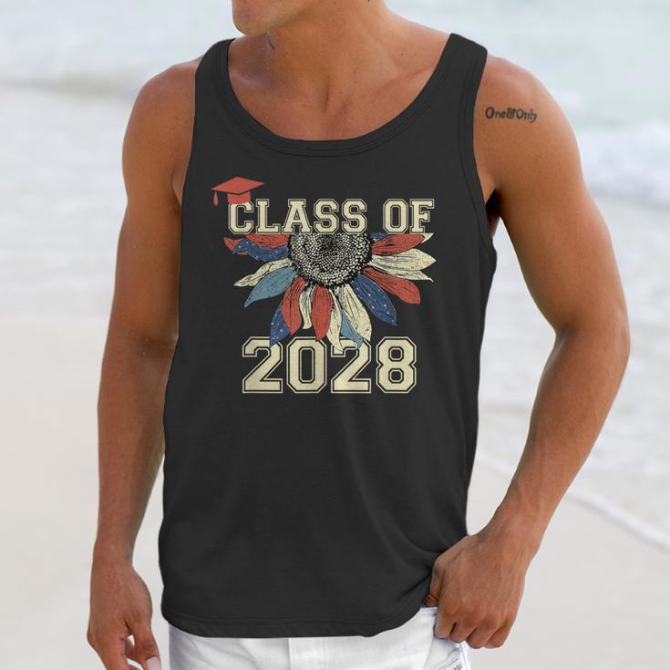 Class Of 2028 High School Graduation Senior 2028 Unisex Tank Top