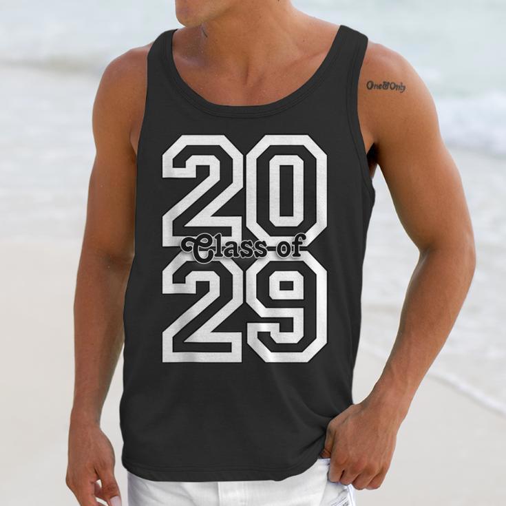Class Of 2029 Graduating School Class Of 2029 Graduation Unisex Tank Top