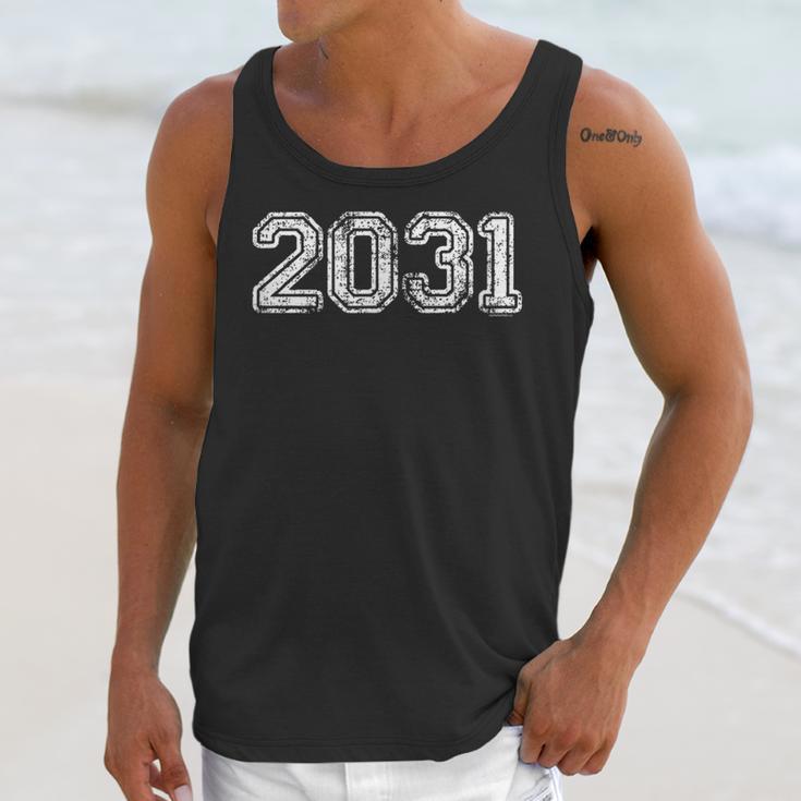 Class Of 2031 Shirts Graduation Him Her Senior 2031 Unisex Tank Top