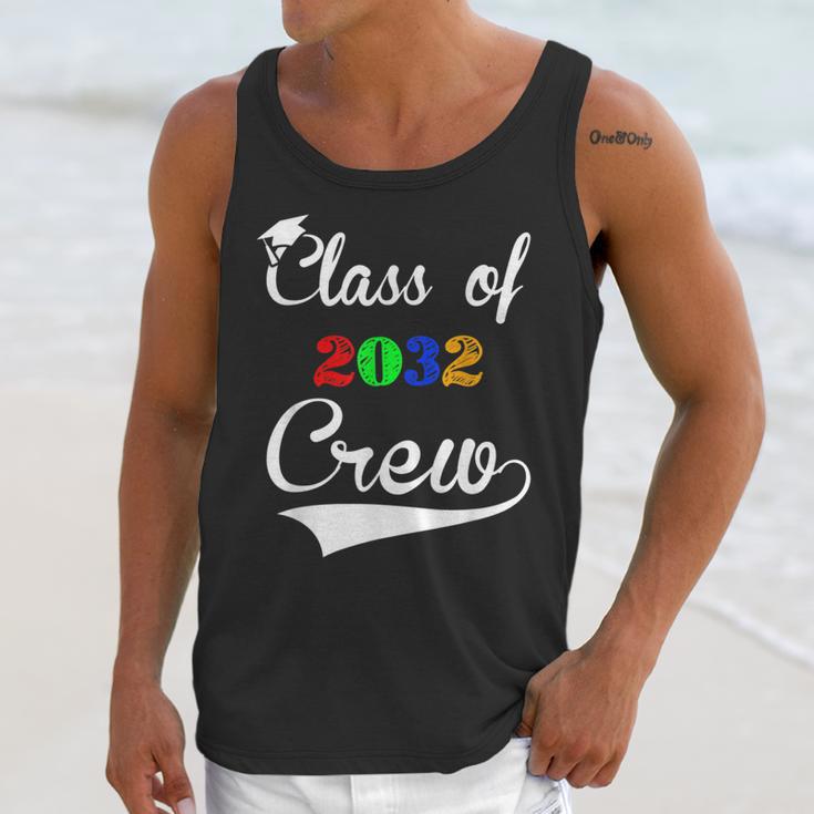 Class Of 2032 Kindergarten Back To School Graduation Unisex Tank Top