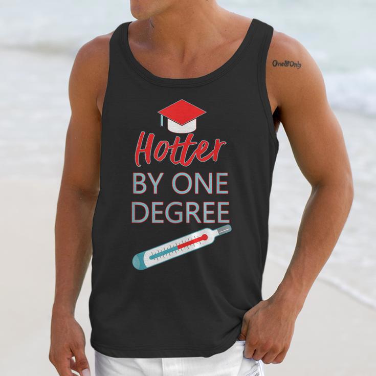 Cool Hotter By One Degree Graduation Teesadf Unisex Tank Top