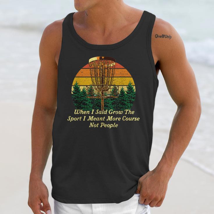 More Course Not People Disc Golf Introvert Golfer Antisocial Unisex Tank Top More Course Not People Disc Golf Introvert Golfer Antisocial Unisex Tank Top