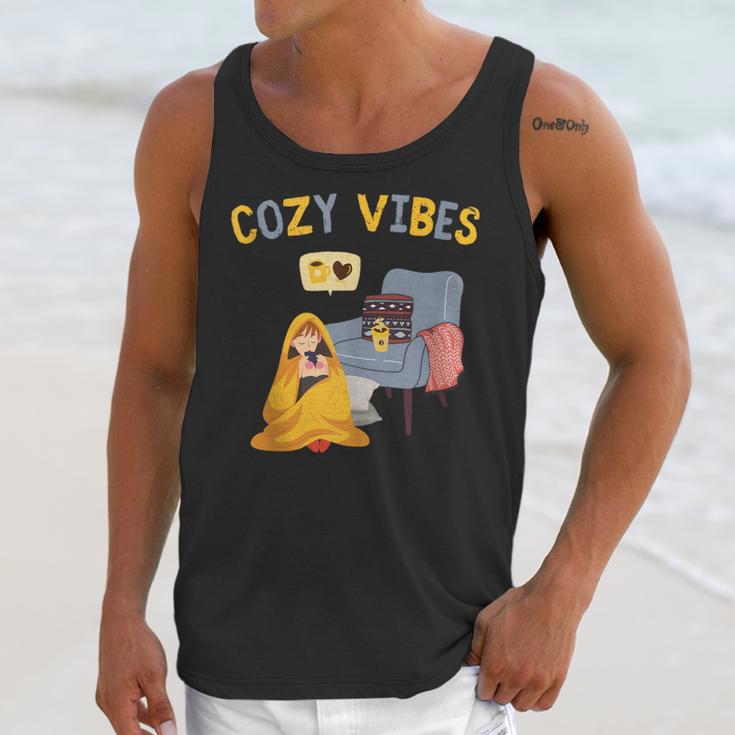 Cozy Vibes Atmospheric Introvert Unisex Tank Top