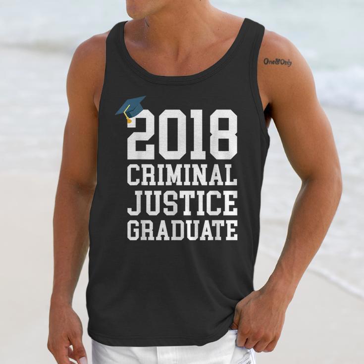 Criminal Justice Major Shirt 2018 Graduate Graduation E Unisex Tank Top