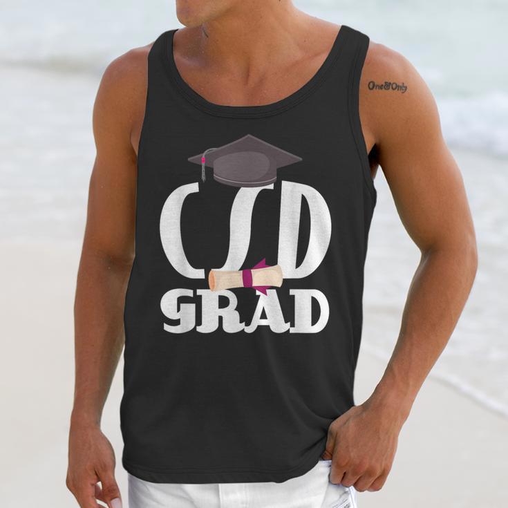 CSD Masters Graduation Men Women Son Daughter Unisex Tank Top