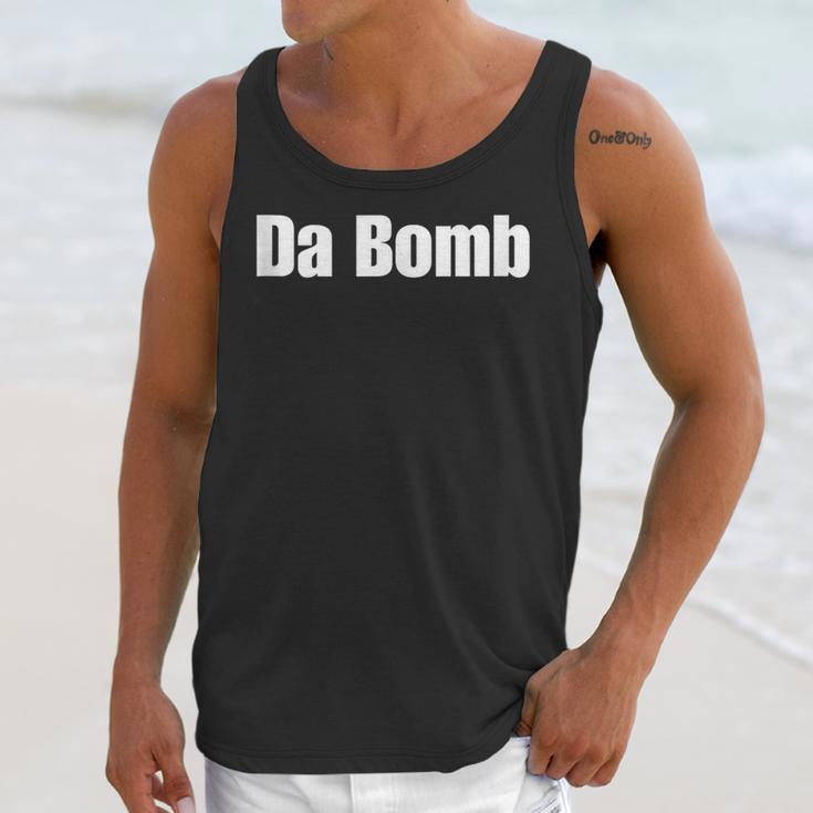Da Bomb 90s Nostalgia Quote Unisex Tank Top