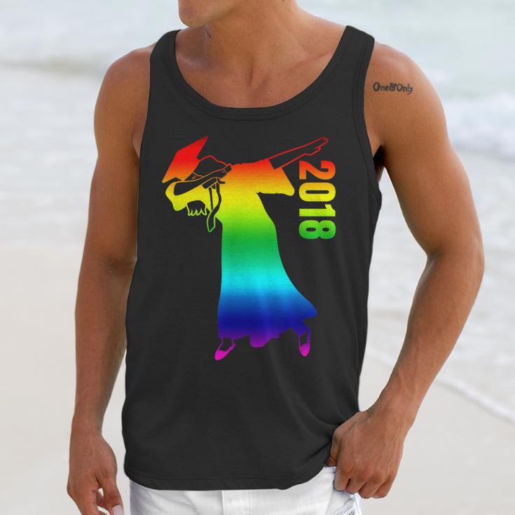 Dabbing Graduate 2018 Graduation Celebration Unisex Tank Top