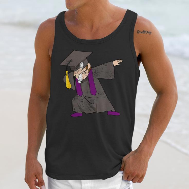 Dabbing Graduate For Graduation Men Dab CuteShirt Unisex Tank Top