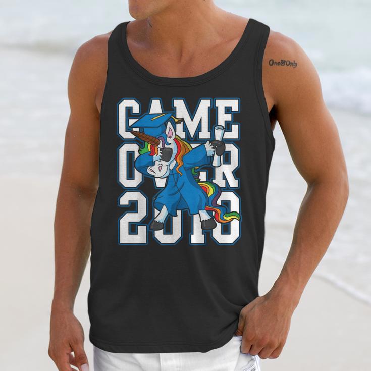 Dabbing Graduation Class Of 2018Shirt Unicorn Dab Unisex Tank Top