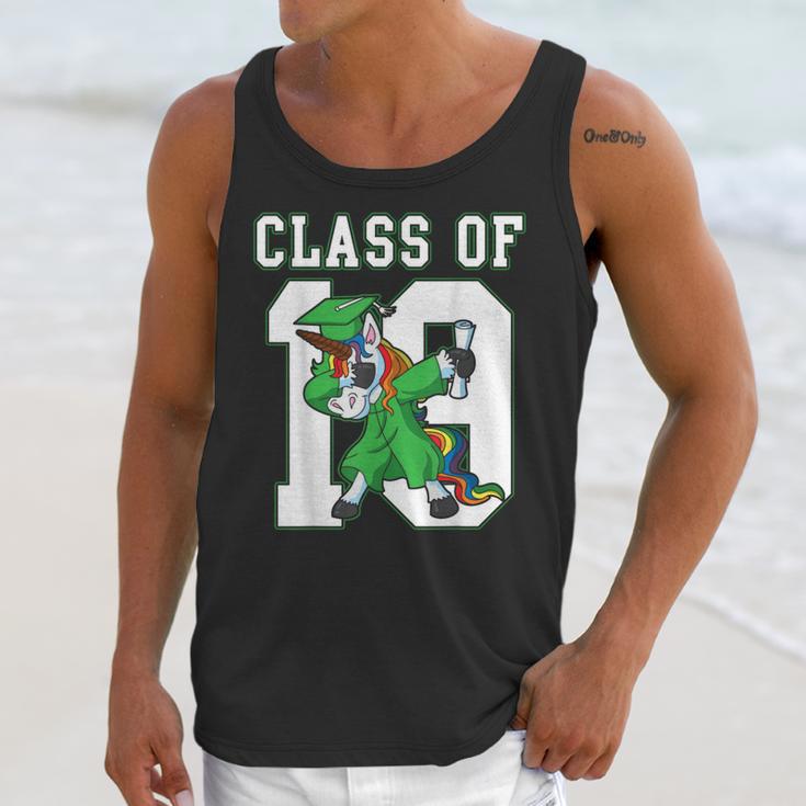 Dabbing Graduation Class Of 2019 Dabbing Unicorn Tee Unisex Tank Top