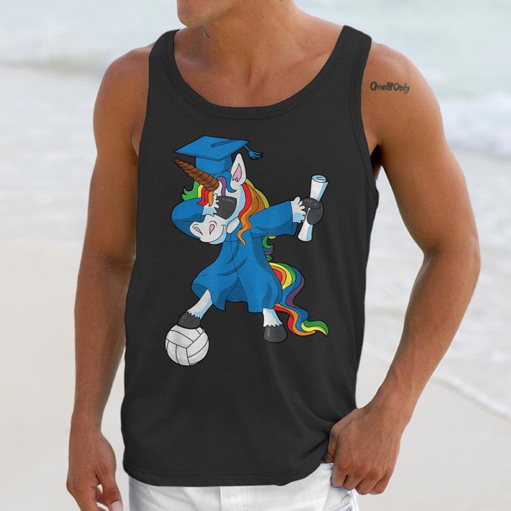 Dabbing Graduation Class 2023 Unicorn Volleyball Unisex Tank Top