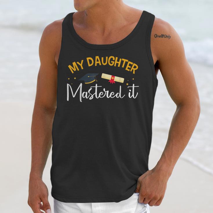 My Daughter Mastered It Daughter Master Graduation Unisex Tank Top