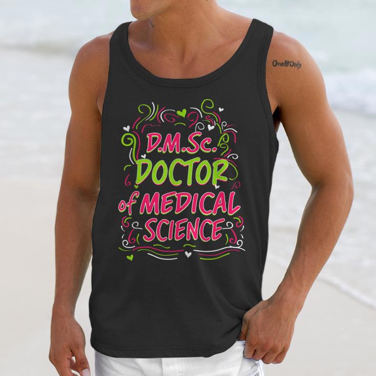 DMSc Doctor Of Medical Science Doctorate Graduation Unisex Tank Top