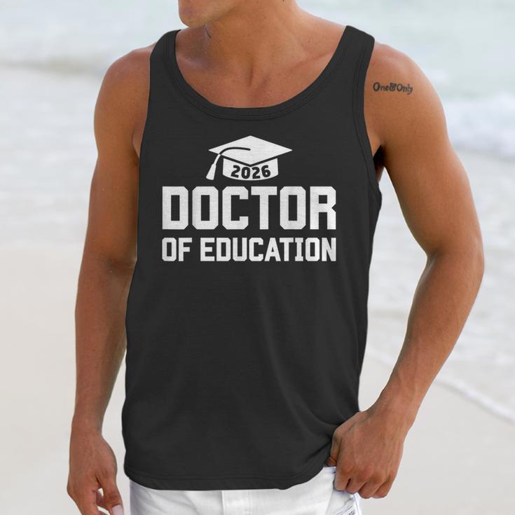 Doctor Of Education 2026 EDD Doctoral Degree Graduation Unisex Tank Top