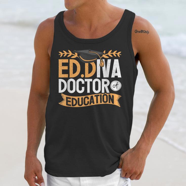 Doctor Of Education EdD Graduation ED Diva Unisex Tank Top