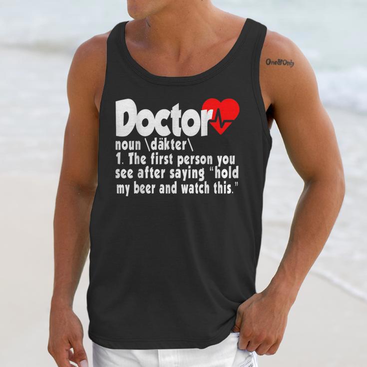 Doctor For Medical Med Student Graduation Unisex Tank Top