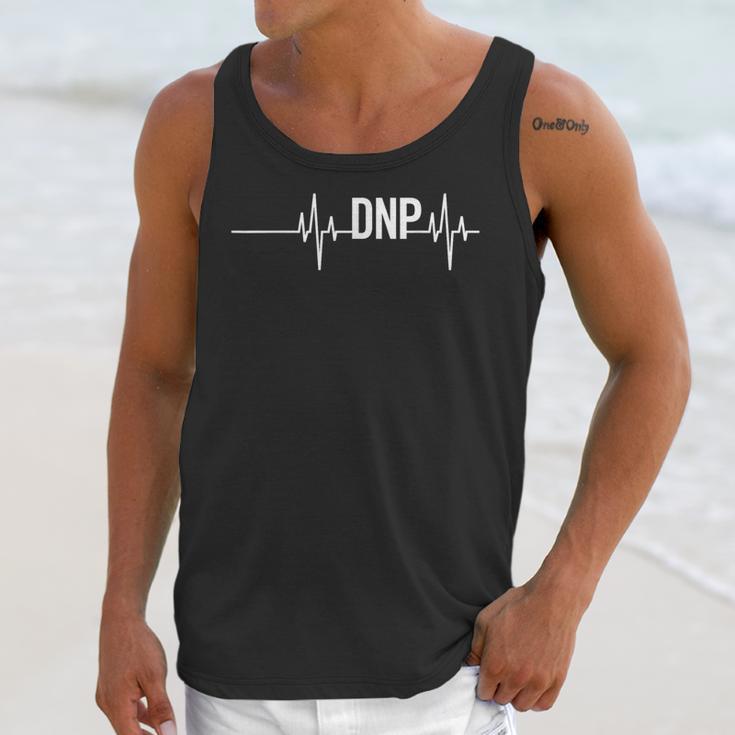 Doctor Of Nursing Practice Graduation DNP Heartbeat Unisex Tank Top